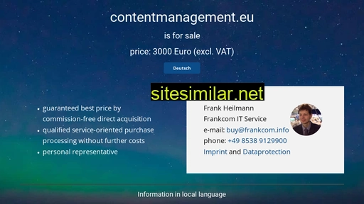 contentmanagement.eu alternative sites