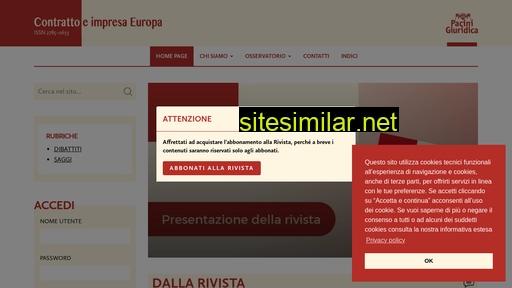 contrattoeimpresaeuropa.eu alternative sites