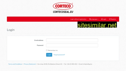 cortecoseal.eu alternative sites