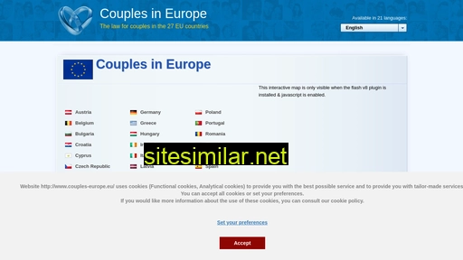 couples-europe.eu alternative sites