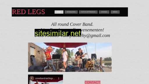 Coverband-redlegs similar sites