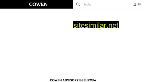 cowen.eu alternative sites