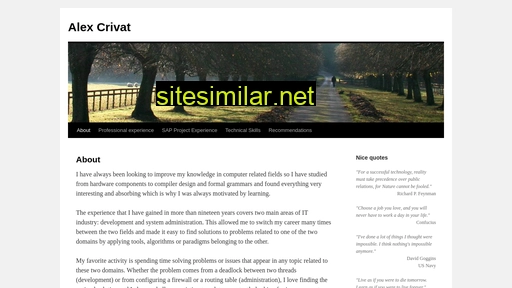 crivat.eu alternative sites