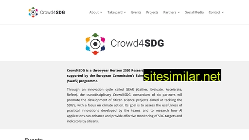 crowd4sdg.eu alternative sites