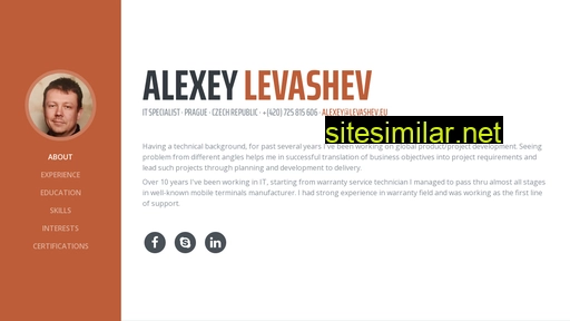 cv.levashev.eu alternative sites