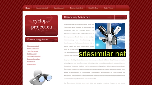 cyclops-project.eu alternative sites