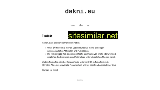 dakni.eu alternative sites