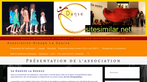 Dansestherapies similar sites