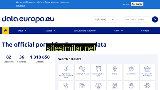 data.europa.eu alternative sites