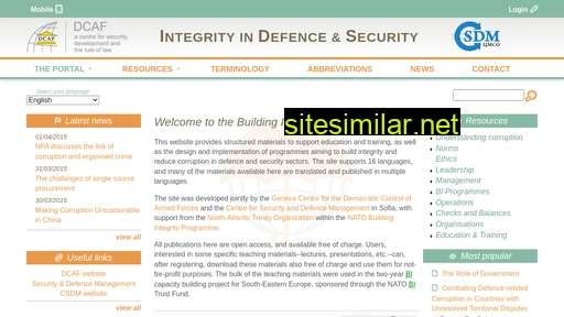 defenceintegrity.eu alternative sites