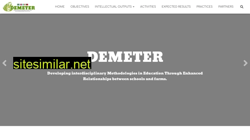 demeterproject.eu alternative sites