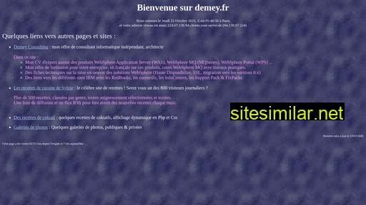 demey.eu alternative sites