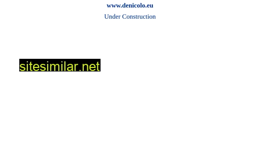 denicolo.eu alternative sites