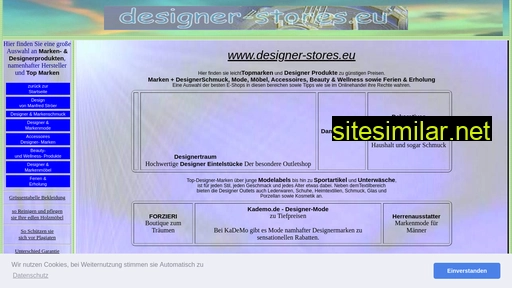 Designer-stores similar sites