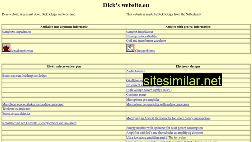 dicks-website.eu alternative sites