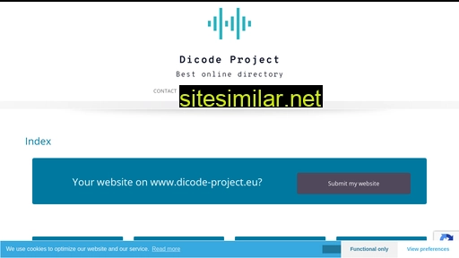 Dicode-project similar sites