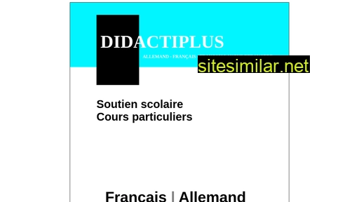 didactiplus.eu alternative sites