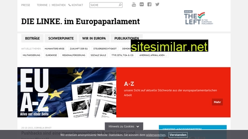 dielinke-europa.eu alternative sites