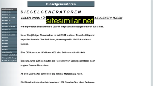dieselgeneratoren.eu alternative sites