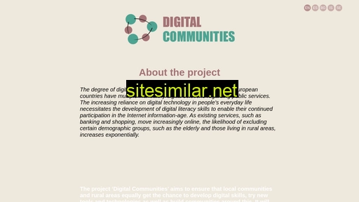digital-communities.eu alternative sites
