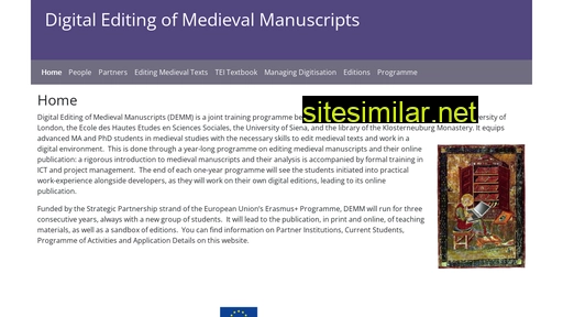 digitalmanuscripts.eu alternative sites