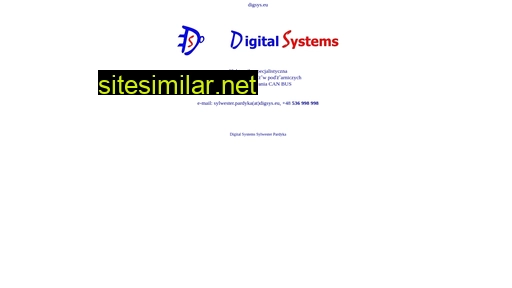 digsys.eu alternative sites