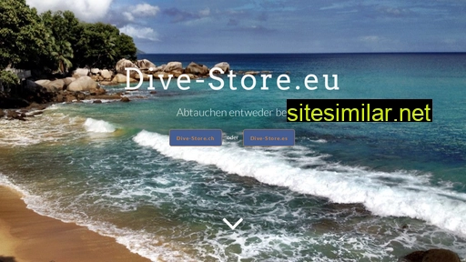 dive-store.eu alternative sites