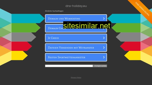 dns-holiday.eu alternative sites