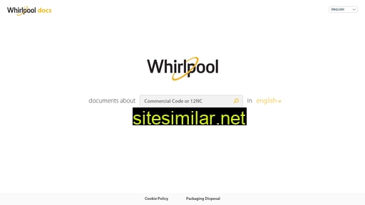 docs.whirlpool.eu alternative sites