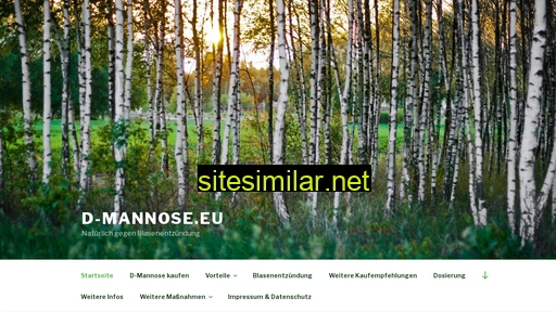 d-mannose.eu alternative sites