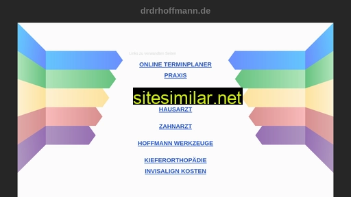 drdrhoffmann.eu alternative sites