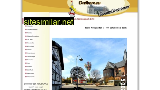 Dreiborn similar sites