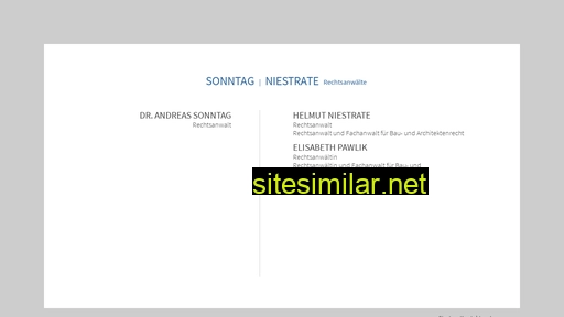 Dr-sonntag similar sites