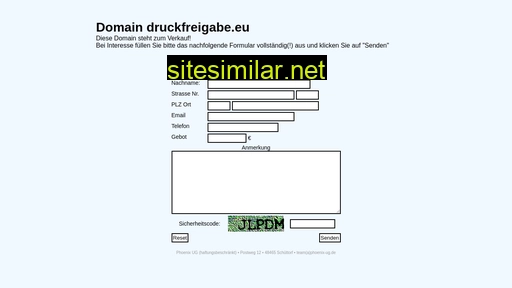 druckfreigabe.eu alternative sites