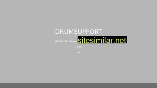 Drumsupport similar sites