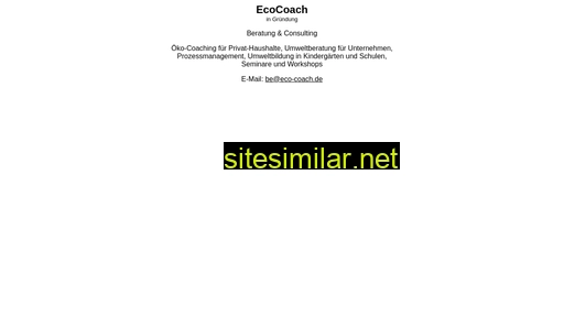 ecoadviser.eu alternative sites