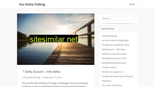ecodeltafishing.eu alternative sites