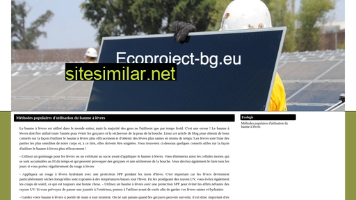ecoproject-bg.eu alternative sites