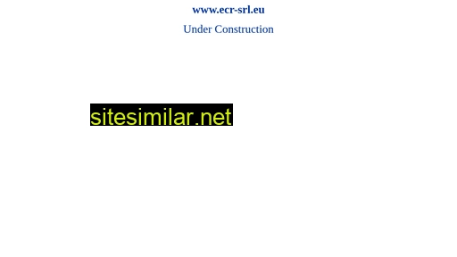 ecr-srl.eu alternative sites