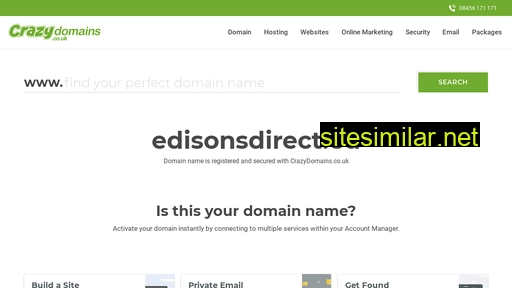 Edisonsdirect similar sites