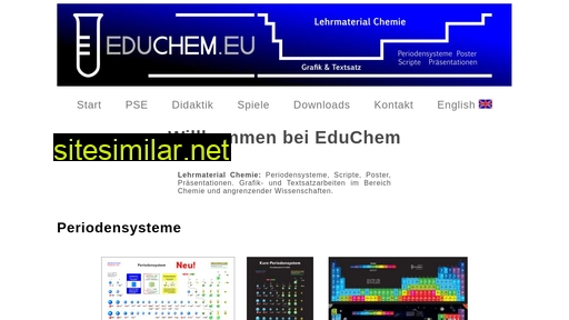 educhem.eu alternative sites