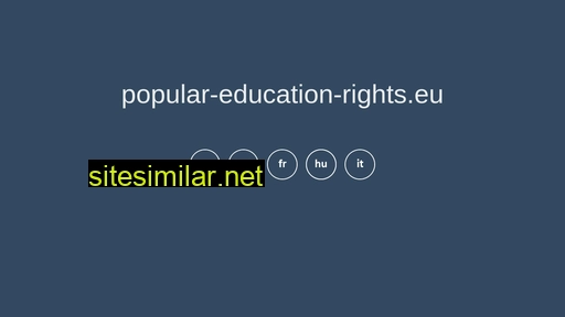 Educpop-droits similar sites