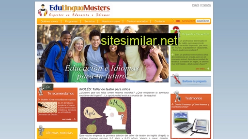 edulinguamasters.eu alternative sites