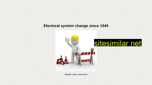 Electoralsystemchanges similar sites