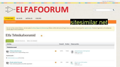 elfafoorum.eu alternative sites