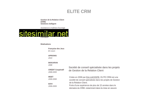 elite-crm.eu alternative sites