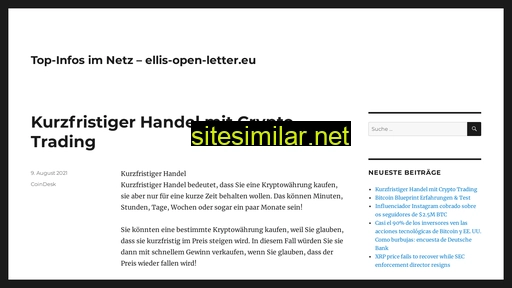 Ellis-open-letter similar sites