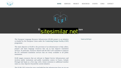 elri-project.eu alternative sites