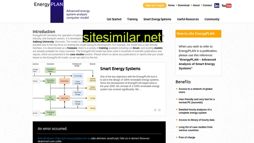energyplan.eu alternative sites
