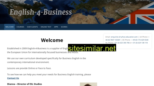 English-4-business similar sites